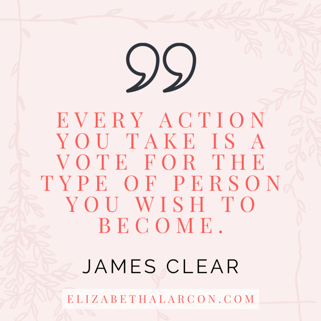ELIZABETH ALARCON - BLOG POST QUOTES - What Are the Consequences of Bad Habits in Your Work - JAMES CLEAR