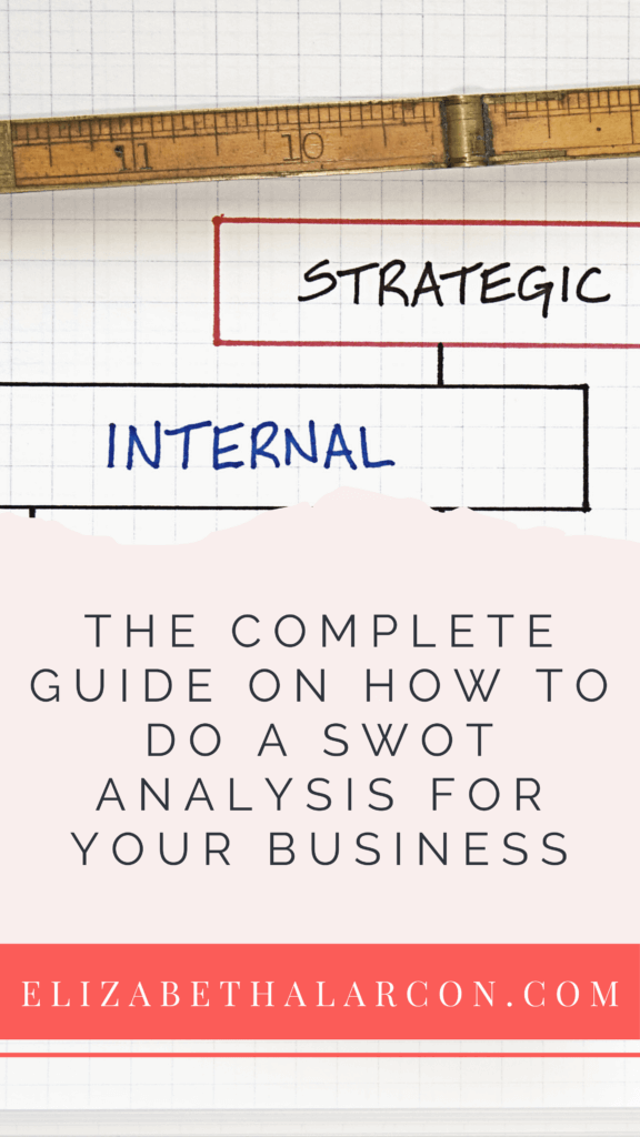 ELIZABETH ALARCON - PINTEREST - The Complete Guide on How To Do A SWOT Analysis For Your Business